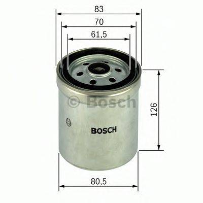 BOSCH 1457434295 Паливний фільтр