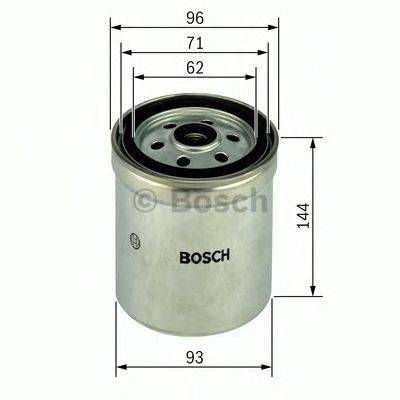 BOSCH 1457434419 Паливний фільтр