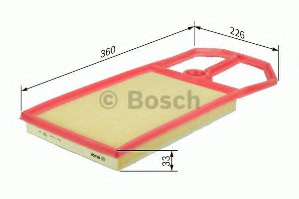 BOSCH 1457433574 Повітряний фільтр