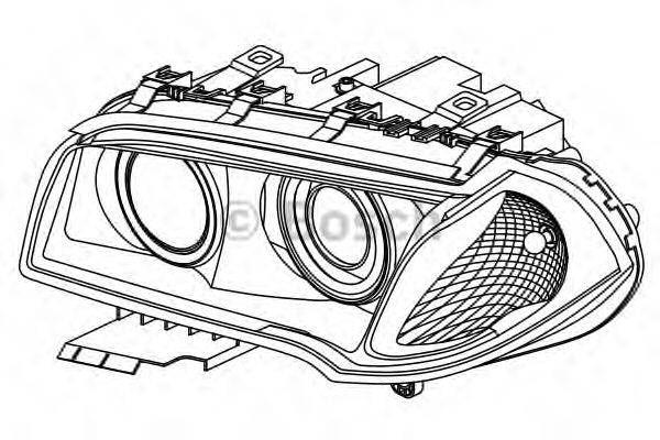 BOSCH 1307023296 Основна фара