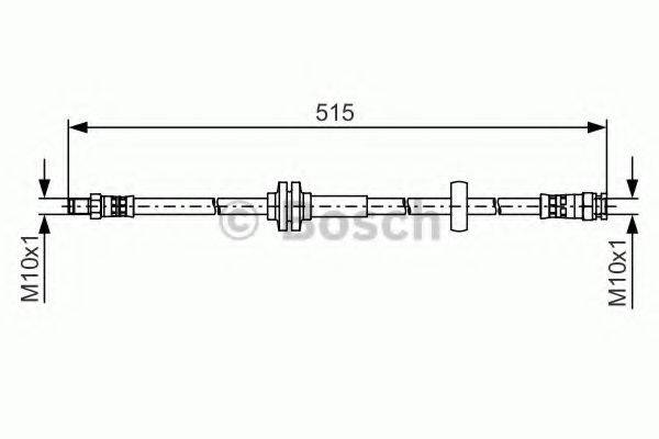 BOSCH 1987481482 Гальмівний шланг