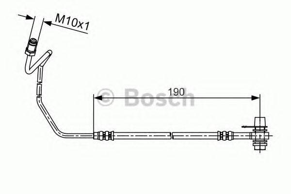 BOSCH 1987481535 Гальмівний шланг