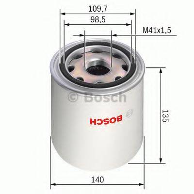 BOSCH 0986628253 Патрон осушувача повітря, пневматична система