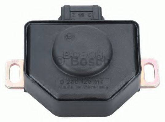 BOSCH 0280120314 Датчик, положення дросельної заслінки