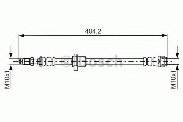 BOSCH 1987481679 Гальмівний шланг