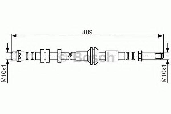 BOSCH 1987481691 Гальмівний шланг