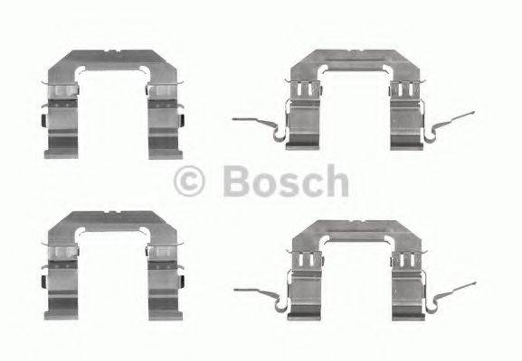 BOSCH 1987474708 Комплектуючі, колодки дискового гальма