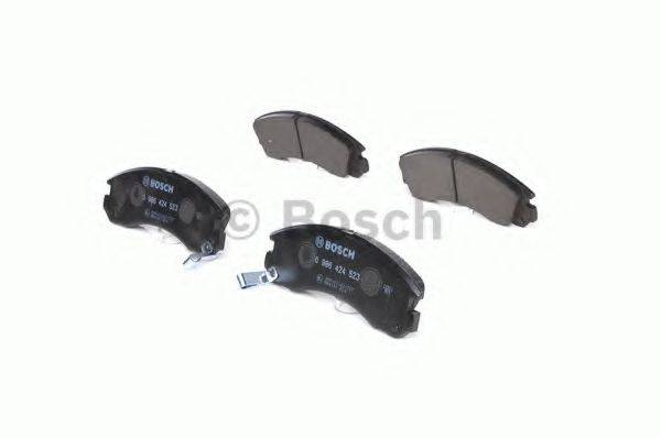 BOSCH 0986424523 Комплект гальмівних колодок, дискове гальмо