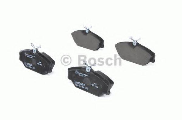 BOSCH 0986424533 Комплект гальмівних колодок, дискове гальмо