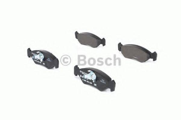 BOSCH 0986492020 Комплект гальмівних колодок, дискове гальмо