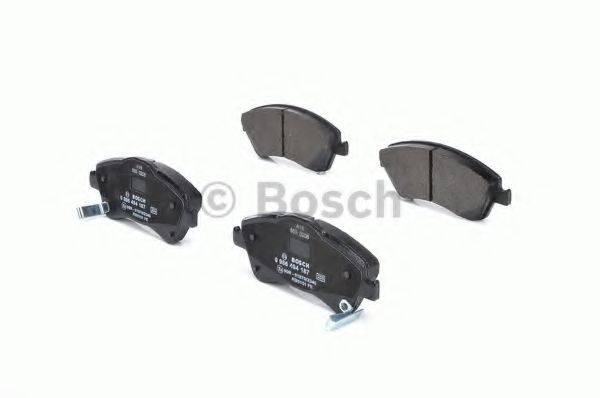 BOSCH 0986494187 Комплект гальмівних колодок, дискове гальмо