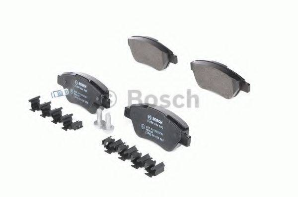 BOSCH 0986494092 Комплект гальмівних колодок, дискове гальмо