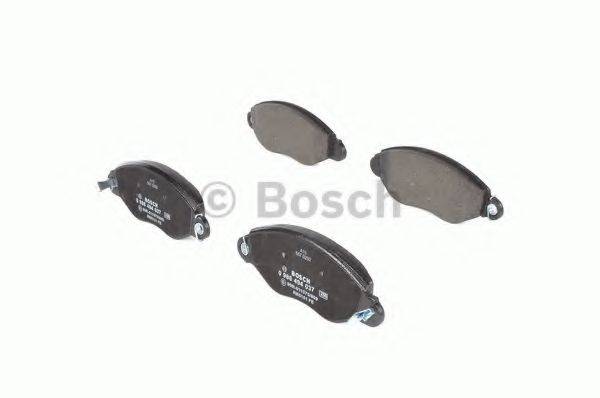 BOSCH 0986494037 Комплект гальмівних колодок, дискове гальмо