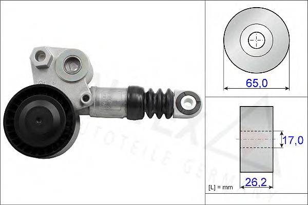 AUTEX 654846 Натягувач ременя, клинового зубча