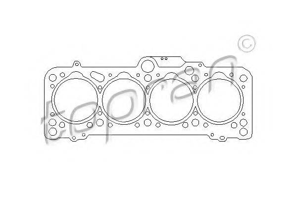 TOPRAN 100286 Прокладка, головка циліндра