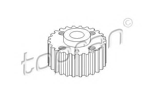 TOPRAN 108698 Шестерня, колінчастий вал