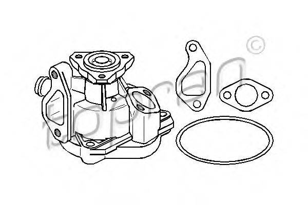 TOPRAN 100155 Водяний насос