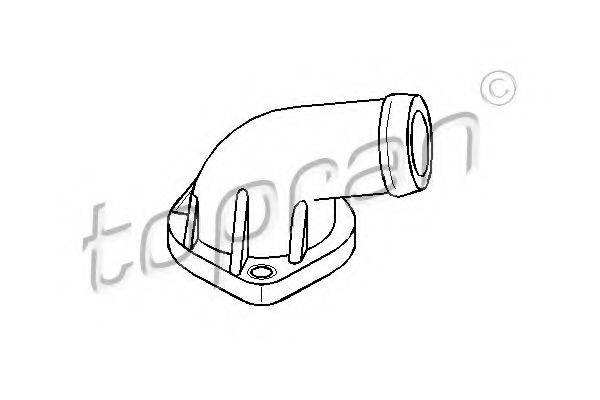 TOPRAN 107305 Фланець охолоджувальної рідини