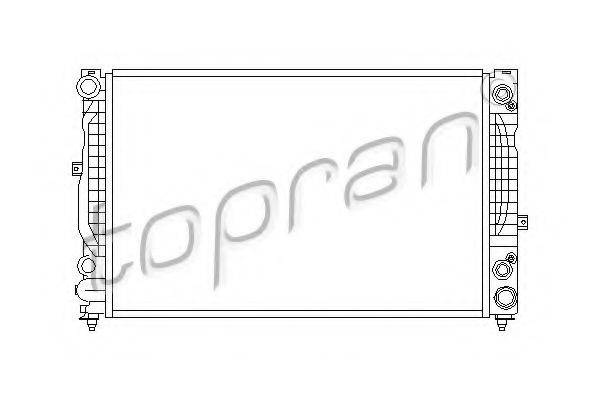 TOPRAN 112294 Радіатор, охолодження двигуна