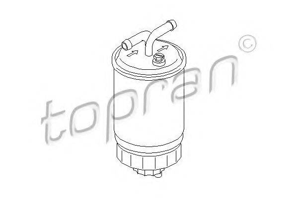 TOPRAN 102731 Паливний фільтр