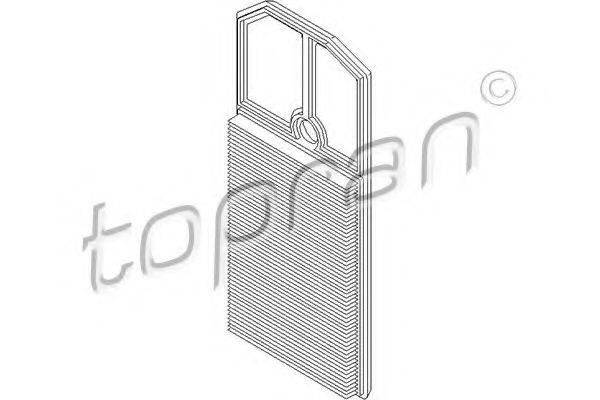 TOPRAN 107695 Повітряний фільтр