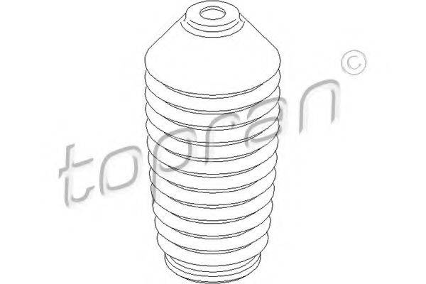 TOPRAN 107642 Захисний ковпак / пильник, амортизатор