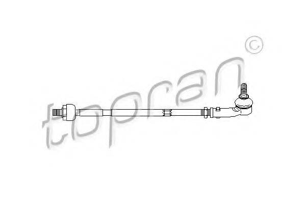 TOPRAN 103049 Поперечна рульова тяга