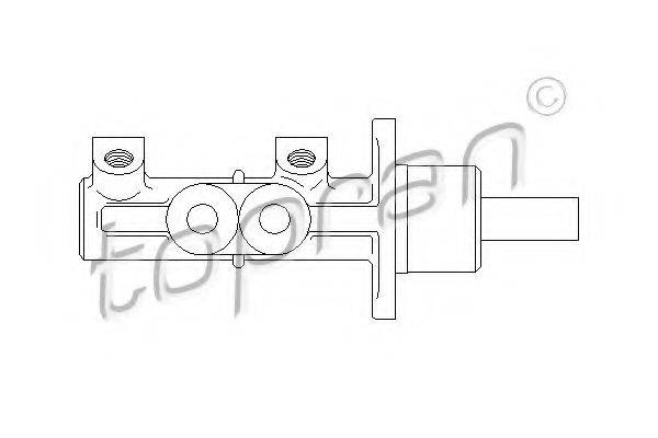 TOPRAN 110478 головний гальмівний циліндр