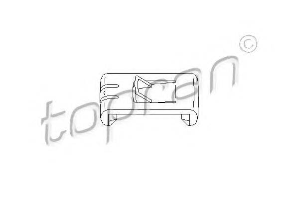 TOPRAN 102673 Регулювальний елемент, регулювання сидіння