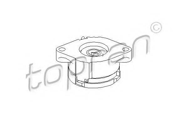 TOPRAN 108418 Натягувач ременя, клинового зубча