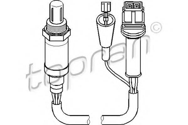 TOPRAN 107542 Лямбда-зонд