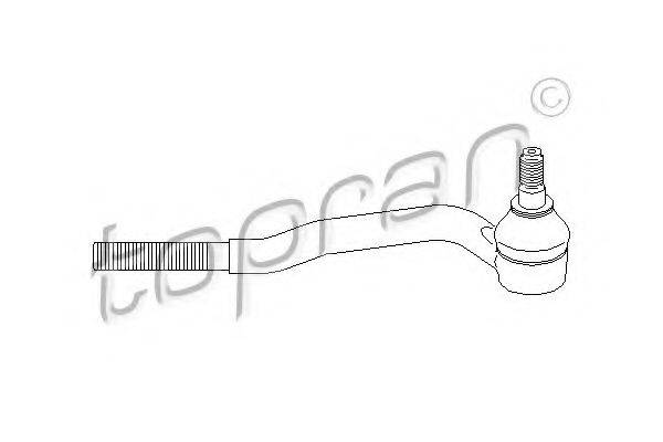 TOPRAN 200371 Наконечник поперечної кермової тяги