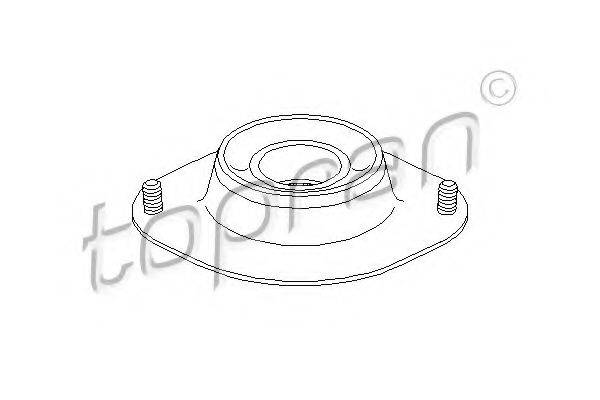 TOPRAN 200439 Опора стійки амортизатора