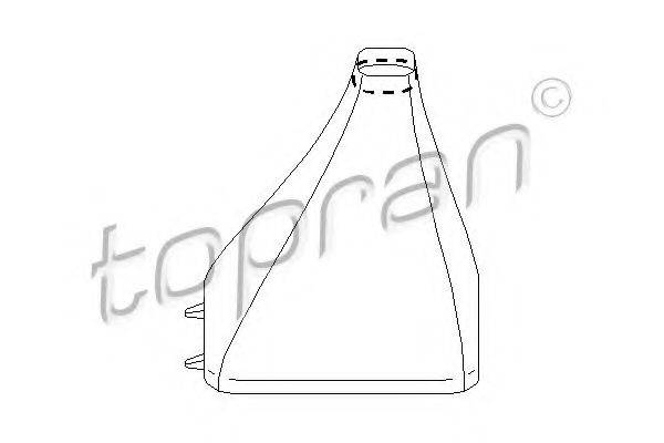 TOPRAN 206940 Обшивка важеля перемикання