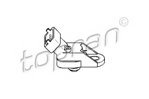 TOPRAN 206951 Датчик, тиск у впускному газопроводі