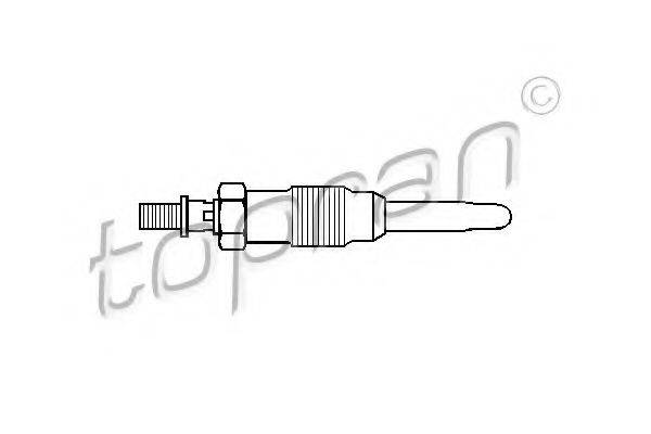 TOPRAN 205246 Свічка розжарювання