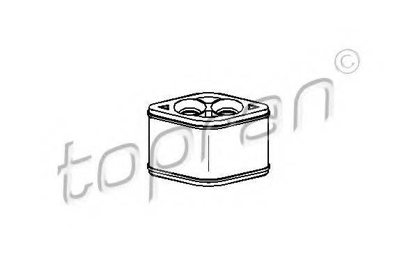 TOPRAN 207036 Підвіска, радіатор