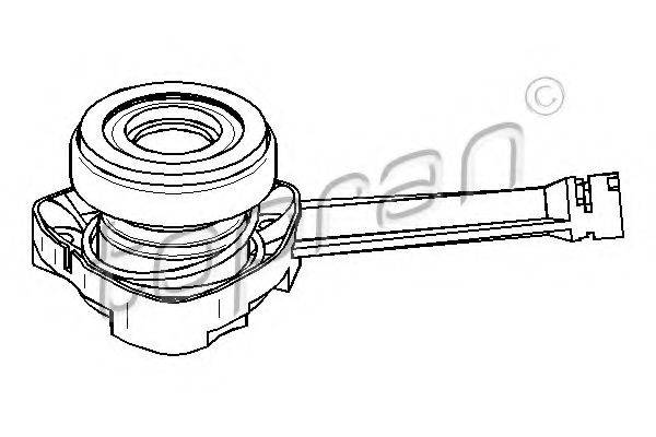 TOPRAN 207122 Центральний вимикач, система зчеплення