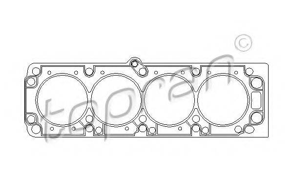 TOPRAN 203844 Прокладка, головка циліндра