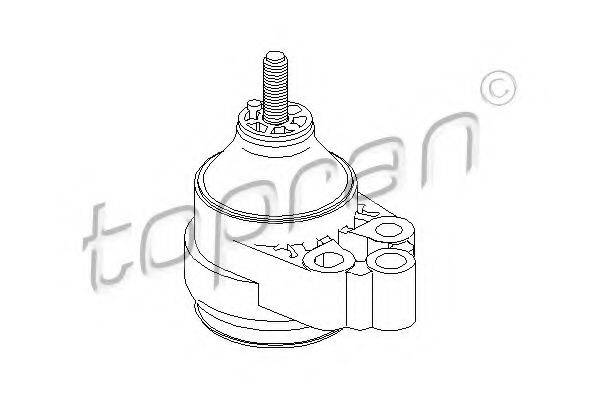 TOPRAN 301816 Підвіска, двигун