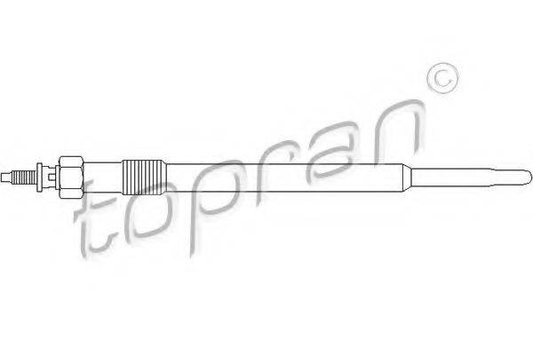 TOPRAN 302116 Свічка розжарювання