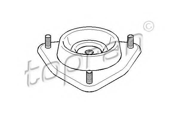 TOPRAN 301970 Опора стійки амортизатора