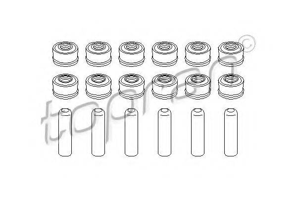 TOPRAN 401125 Комплект прокладок, стрижень клапана