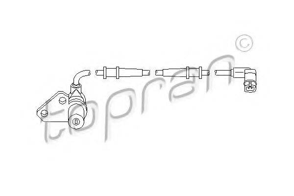 TOPRAN 401411 Датчик, частота обертання колеса