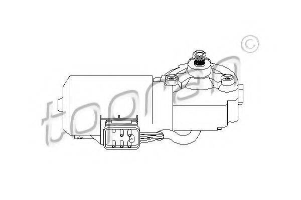 TOPRAN 401532 Двигун склоочисника