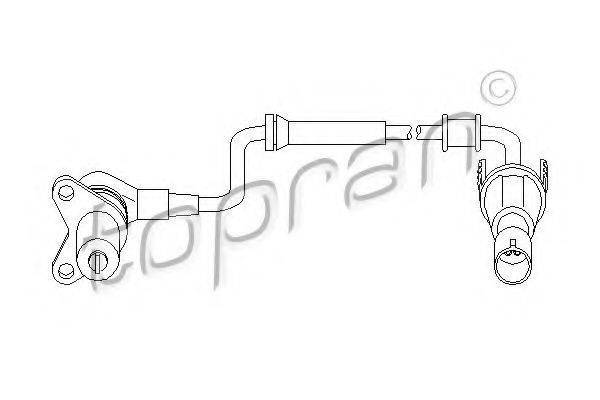 TOPRAN 501454 Датчик, частота обертання колеса