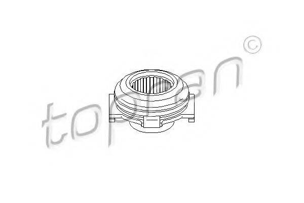 TOPRAN 700575 Вижимний підшипник