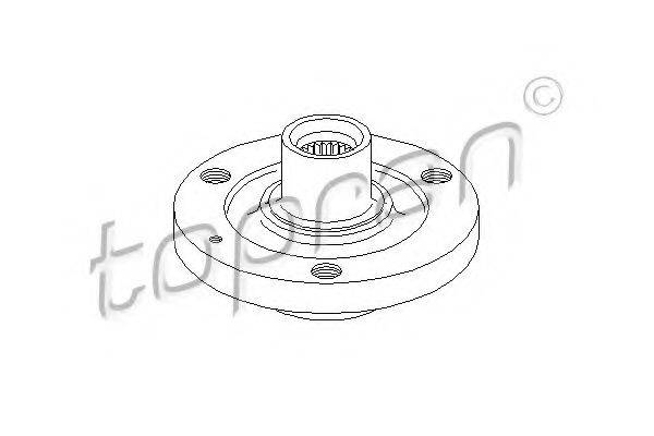 TOPRAN 720384 Маточина колеса
