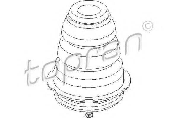 TOPRAN 721803 Буфер, балка мосту