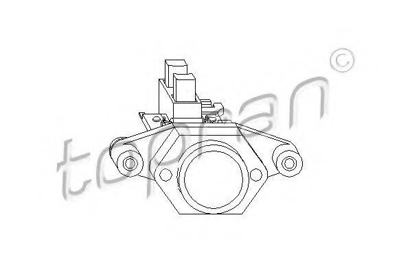 TOPRAN 720296 Регулятор генератора